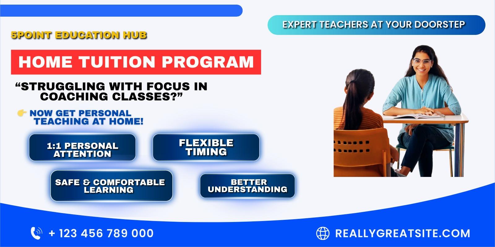 5 Point Education Hub — Home Tuition Program